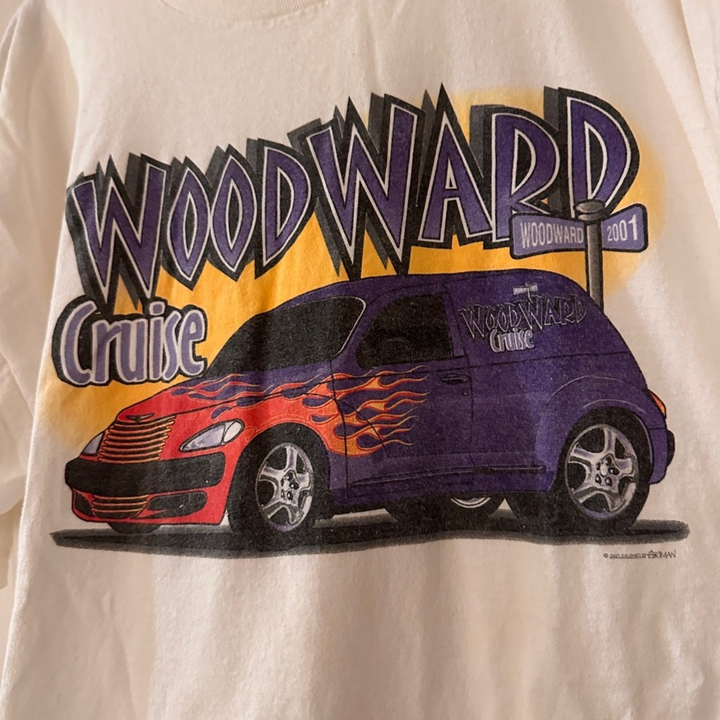 Jeezees vintage 2001 Woodward graphic tee size XL