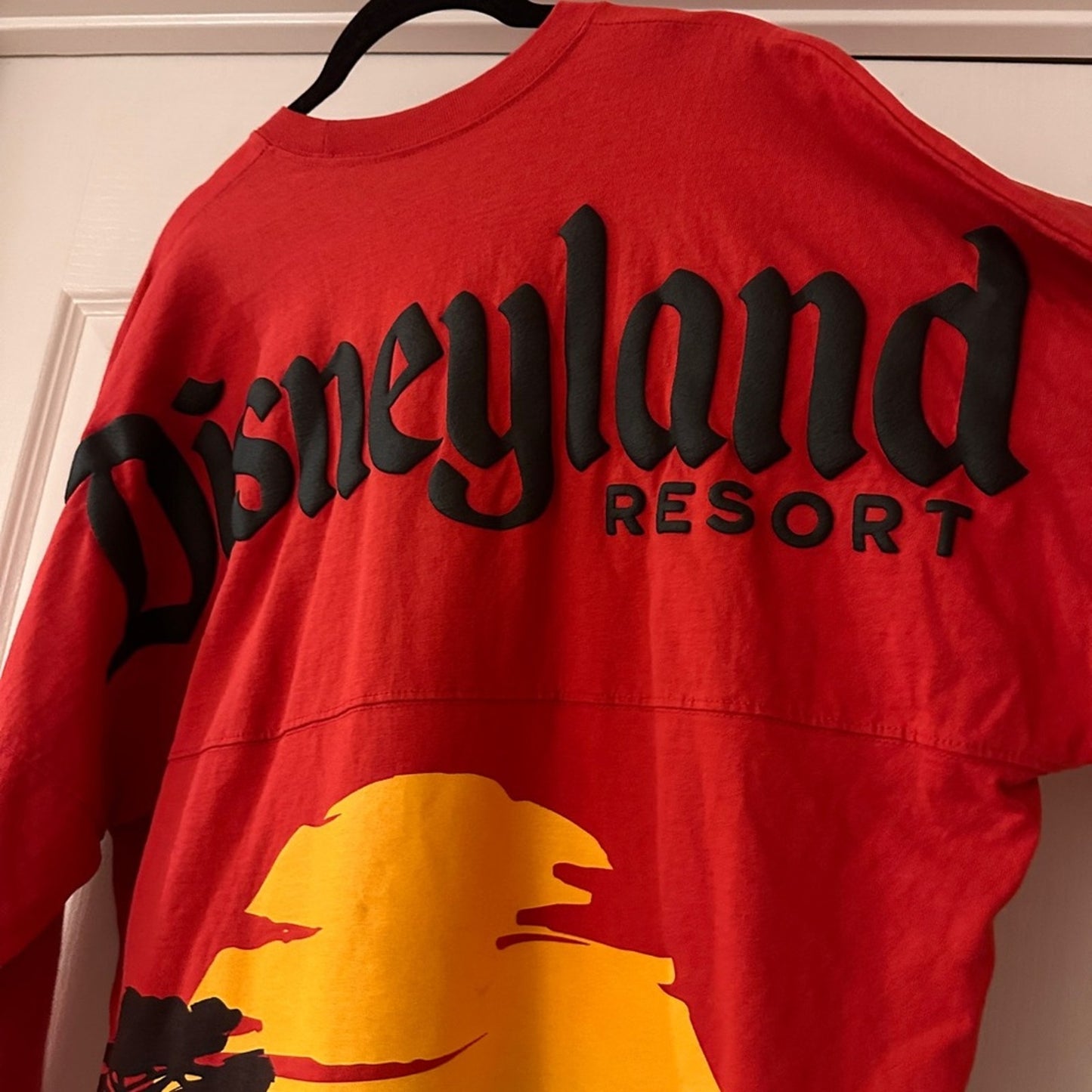 Disneyland the Lion King themed spirit jersey size large