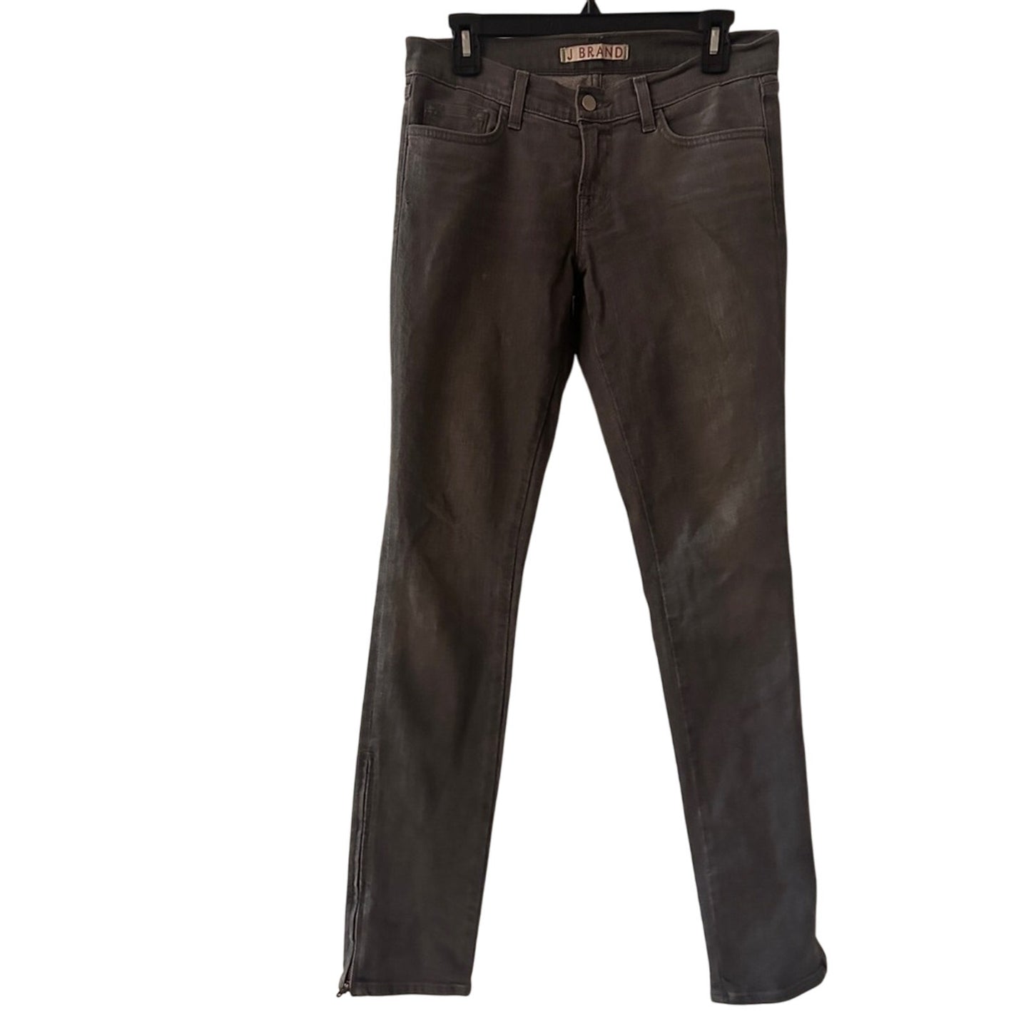 Jbrand Y2K grey low rise skinny jeans size 27