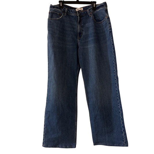 Abercrombie & Fitch the 90s relaxed high rise jeans size 34/18L