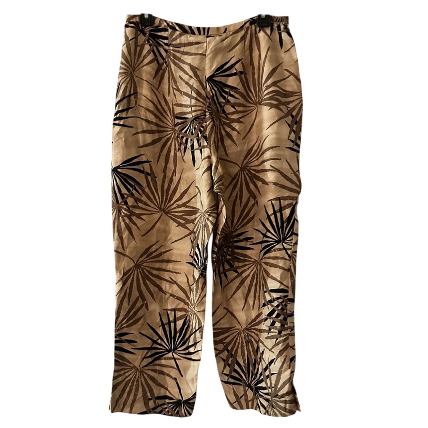 Vintage Valerie Stevens 100% silk pants size medium