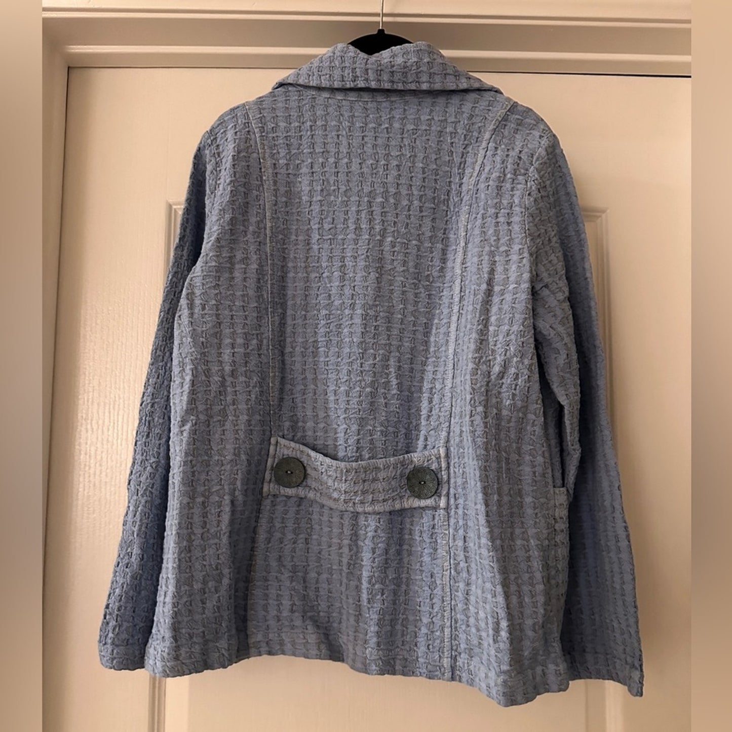 Focus Vintage cotton woven eclectic blazer size small