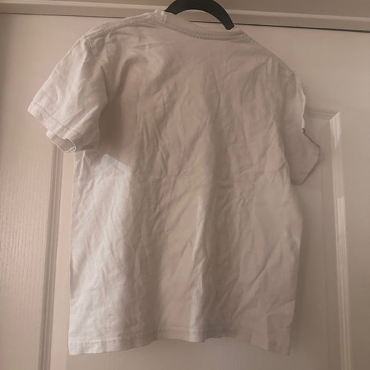 Pro 5 heavyweight cotton white tee shirt size XL