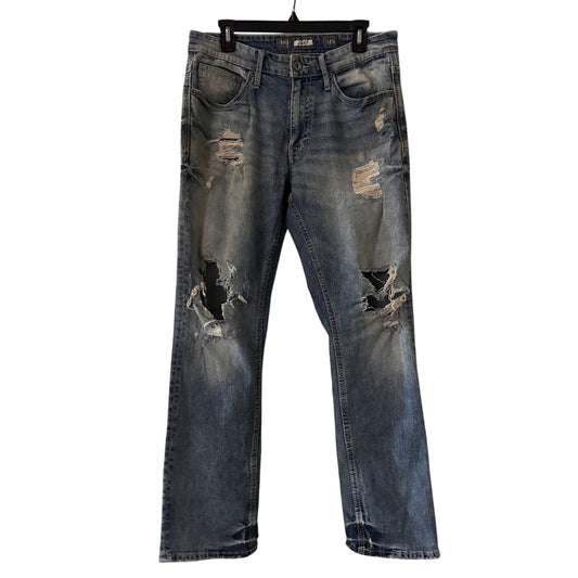 BKE Men's Distressed Blue Jeans size 32 s