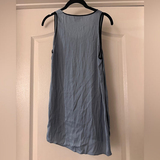 Trouvé long blue tank size xs
