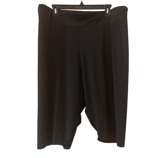 NWT Prettylittlething black skinny high waisted cycle shorts size 18