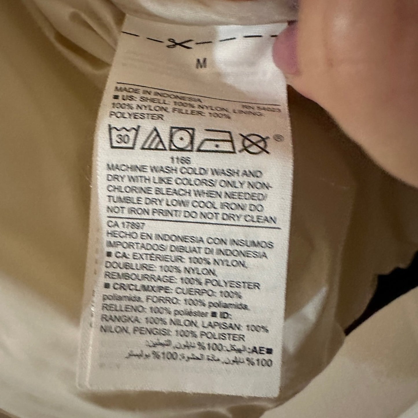 Get after it by Old Navy water resistant packable hooded puffer Jacket size M