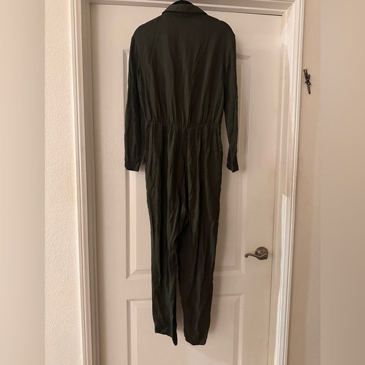 ASOS dark green jumpsuit size 2