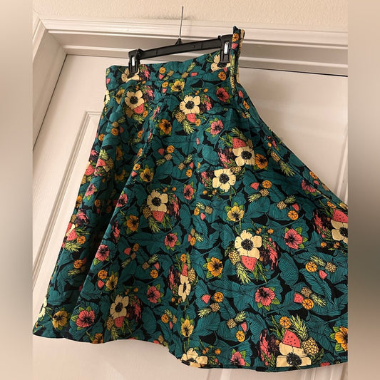 NWT dancing days line dance , swing skirt , size XL