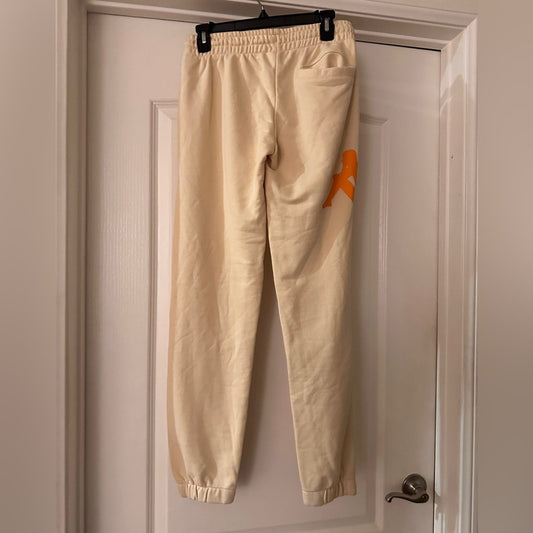 Kappa beige jogger pants size small