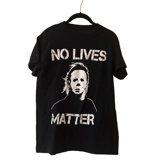 No lives matter Jason graphic tee size small