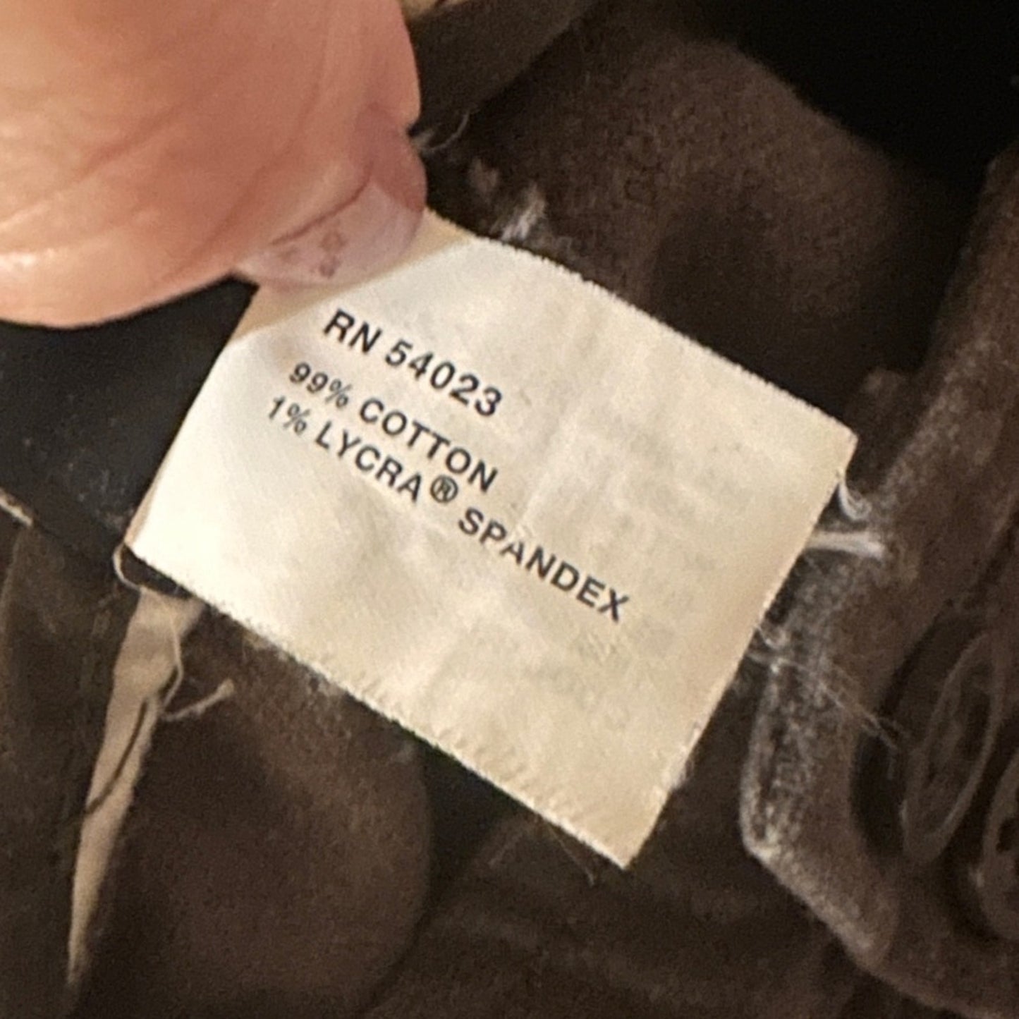 Gap brown khaki capri pants size 6