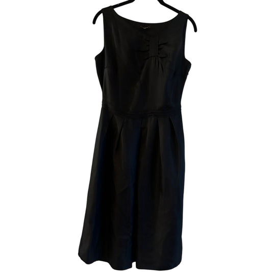 Tocca 100% silk black midi dress size 2
