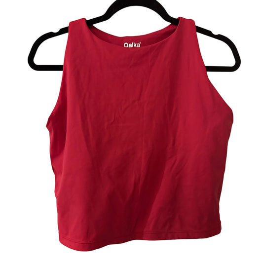 🍷Oalka hot pink activewear tank size large