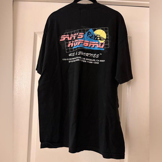 40s & Shorties Graphic Black Graphic Tee size large