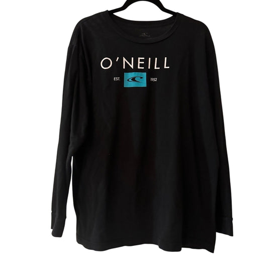 O’Neill black graphic long sleeve tee size medium