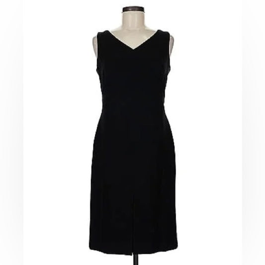 Ann Taylor Sleeveless black career dress size 8 petite