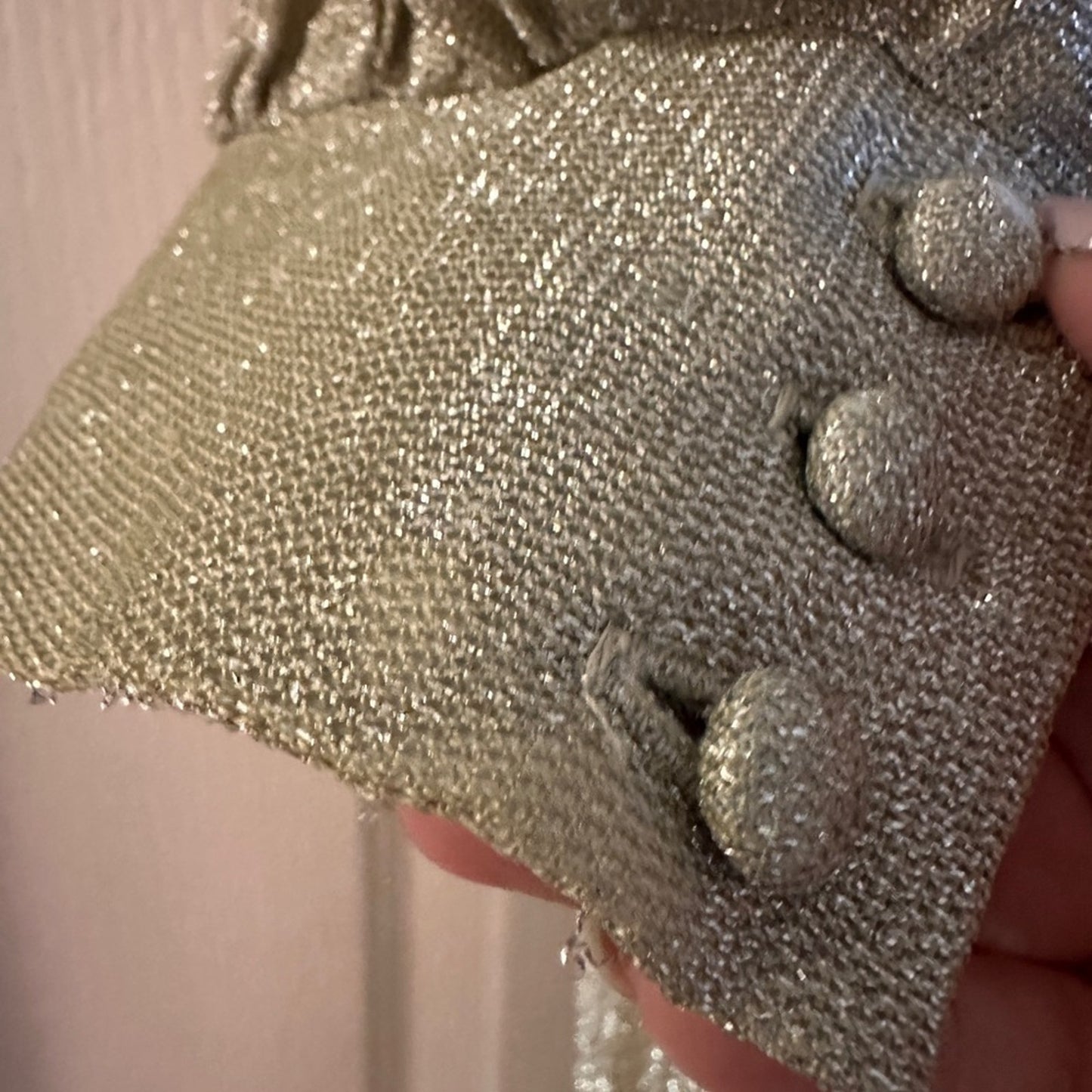 Boston Maid silver shimmer dress size 12
