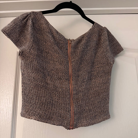 Vintage dynamic knit crop top size xs