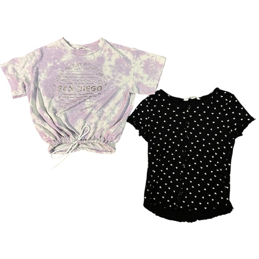 Set of 2 H&M short sleeve tees size 12/14