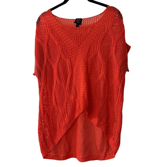 2B by Bebe coral knit Y2K top size small
