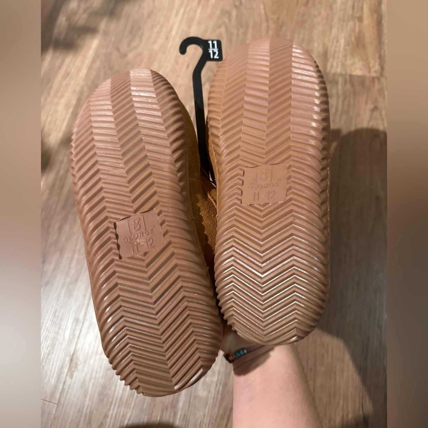 NWT George moccasins size 11-12