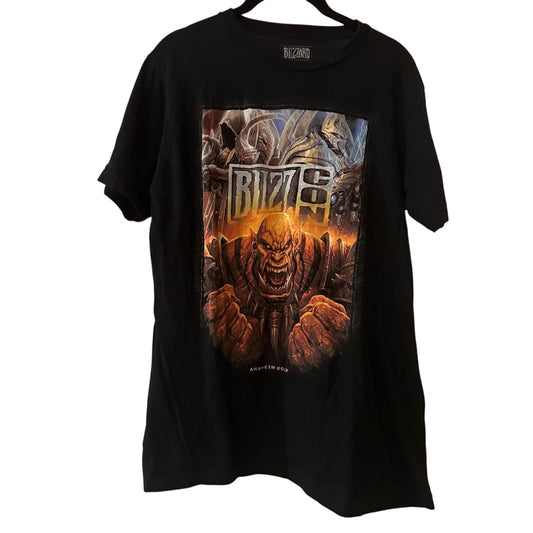 Blizzcon 2013 Blizzard black graphic tee size medium