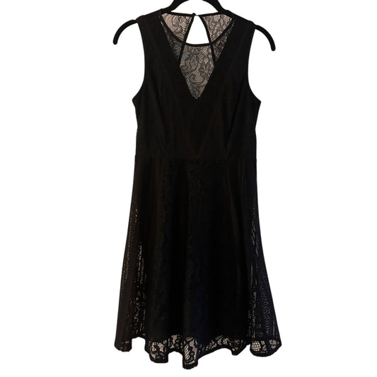 BCBG Generation black fit and flare lace dress size 0