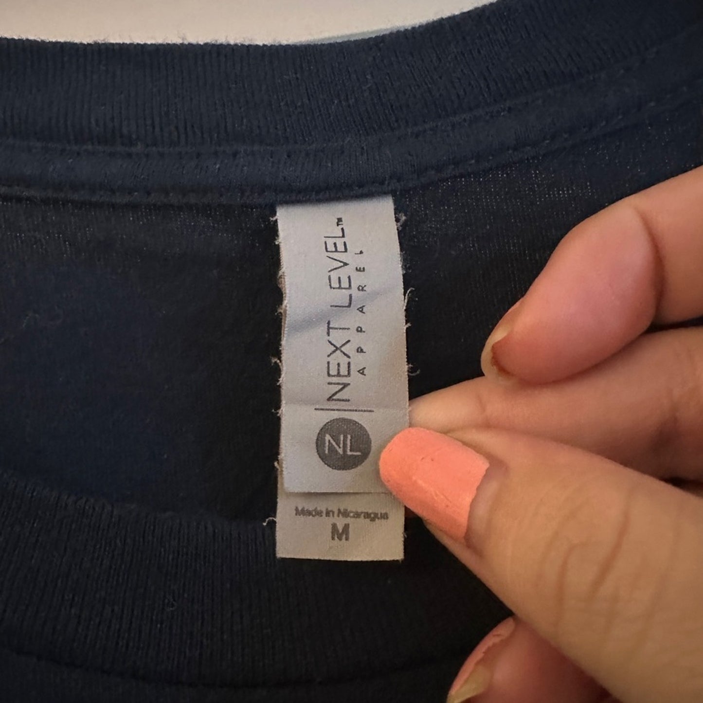 Michigan navy blue tee size medium