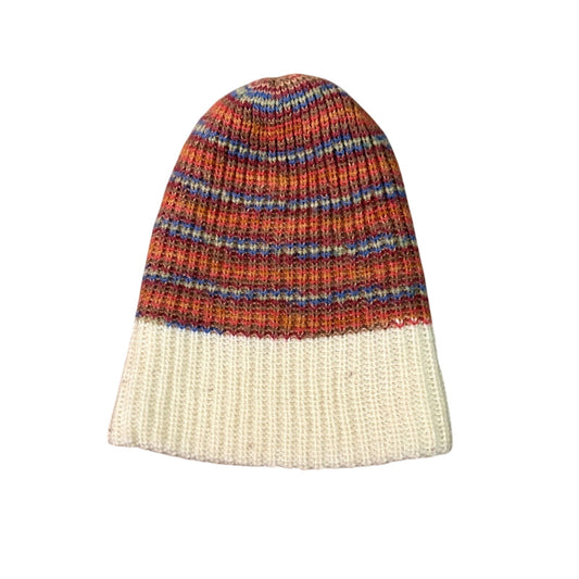 Babyhua multicolored cotton knit beanie