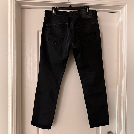 Levi’s black 511 straight leg jeans size 32/29