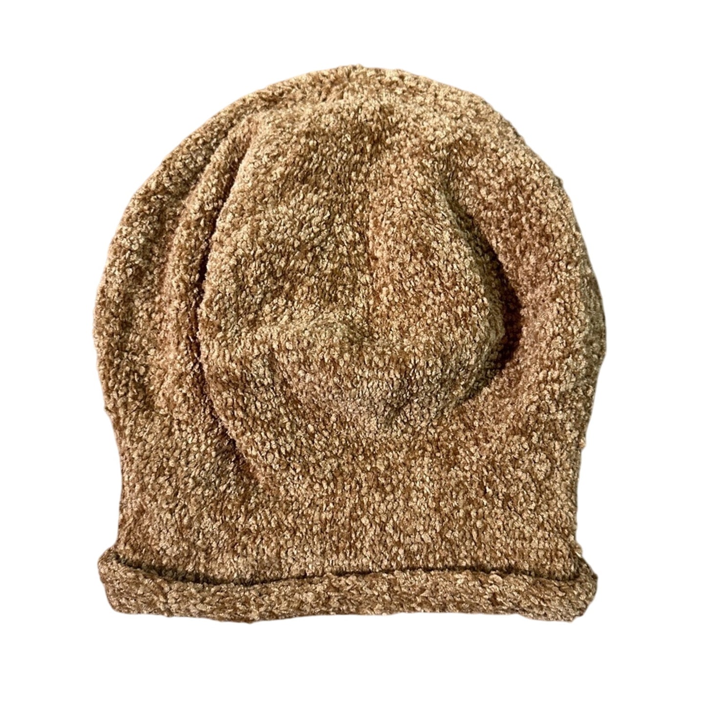 Light brown knit hat