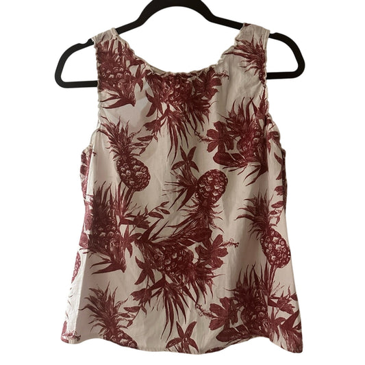 100% cotton tropical printed tank by a.n.a. a new approach