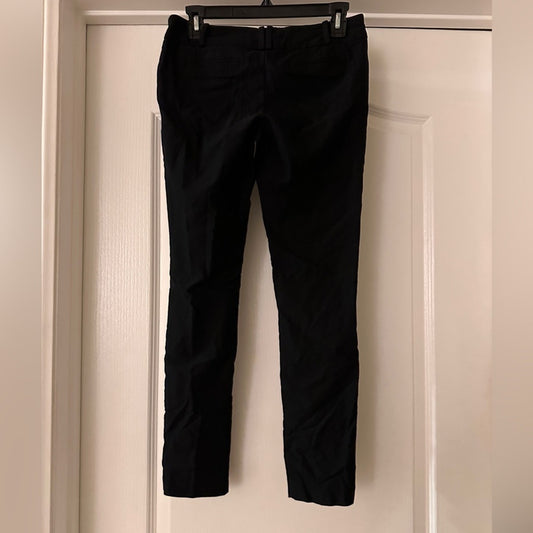 Papaya black slim leg trouser pants size medium
