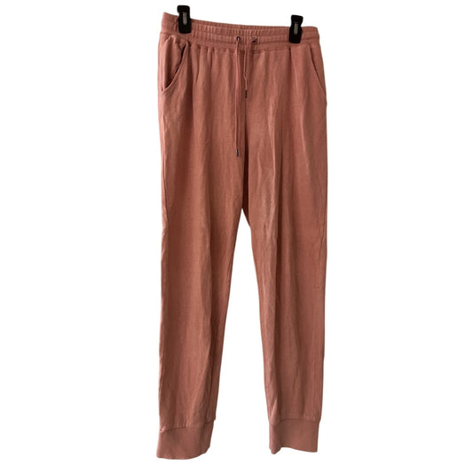 Splendid light pink terry jogger pants size medium