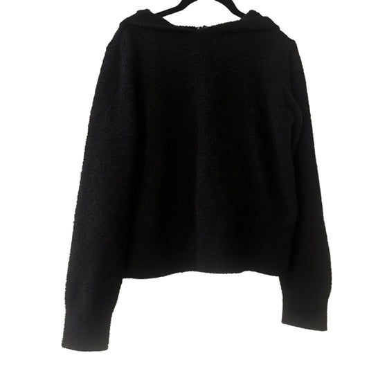 Art class black Sherpa knit hoodie size xl