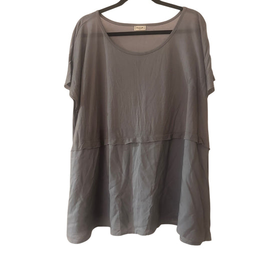 🍷H.I.P. Gray Tencel / Rayon short sleeve tee size medium