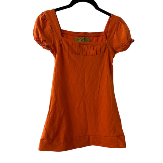 Zara vintage Y2K orange tee size small
