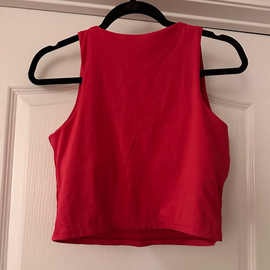🍷Oalka hot pink activewear tank size large