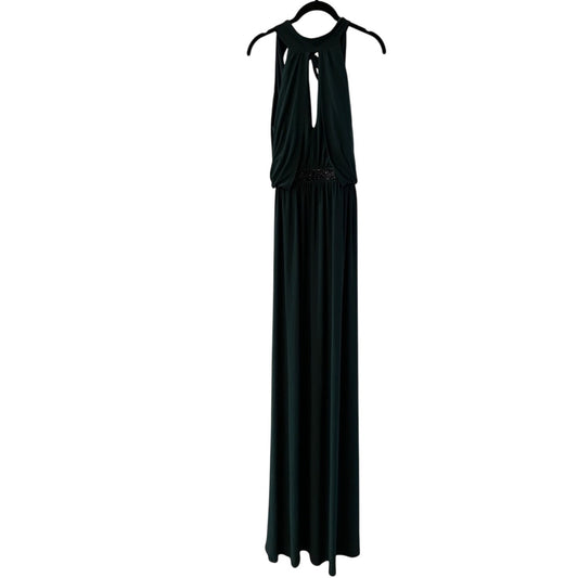 NWT ASOS Dark green halter gown size 6 tall