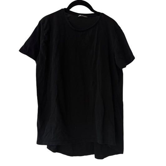 Zara basic oversized crew neck tee size large