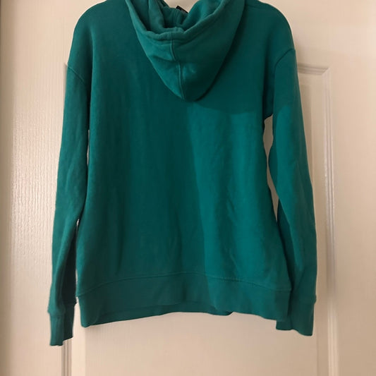 Obey green fleece hoodie sweatshirt size XS