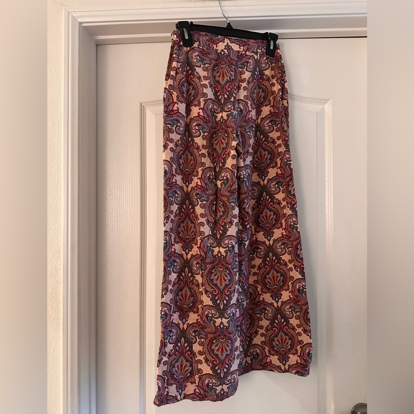 Primary wide leg palazzo pants size 4