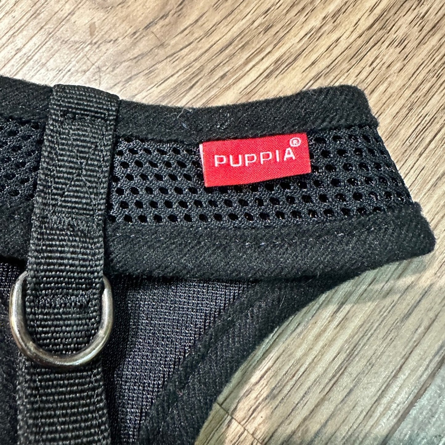 Puppia harness black size small