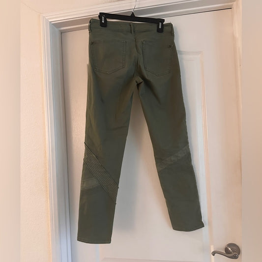 Pilcro green cargo pants size 27