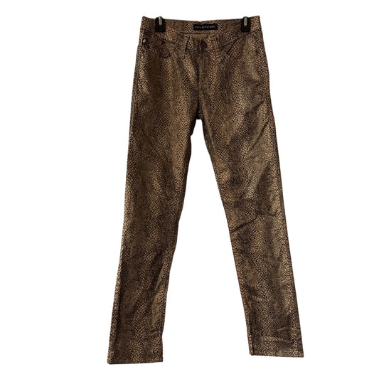 Rock & Republic snake print skinny jeans size 8