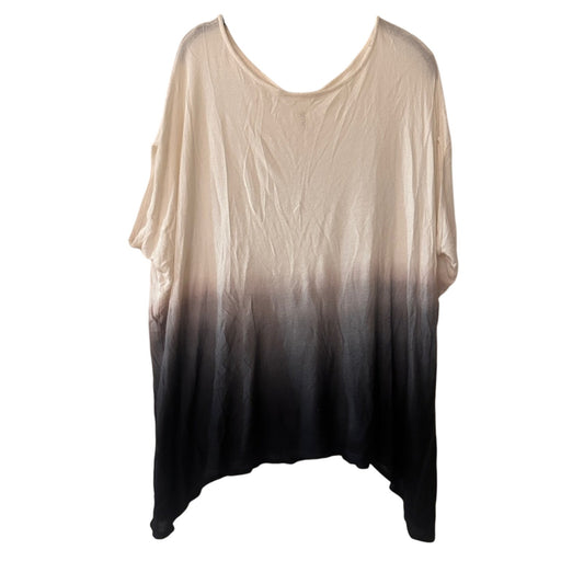 Fluxus white and navy ombré lightweight blue one size
