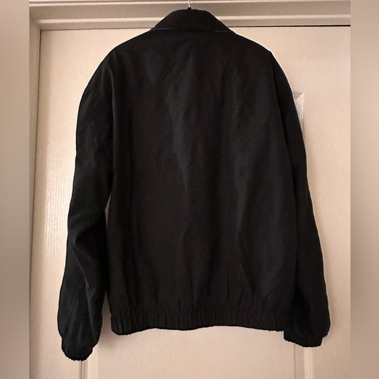 Destinations black nylon jacket size small