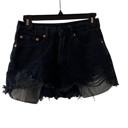 Signature 8 dark was distressed jeans size small