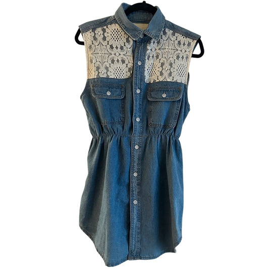 Vintage CARMAR denim dress size medium